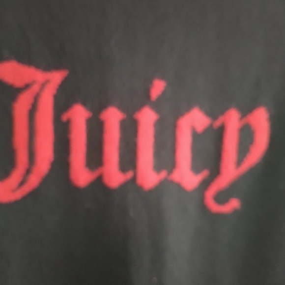 Juicy Couture Black Label Italian Cashmere Striped Sleeve  JUICY Sweater S - Picture 4 of 15
